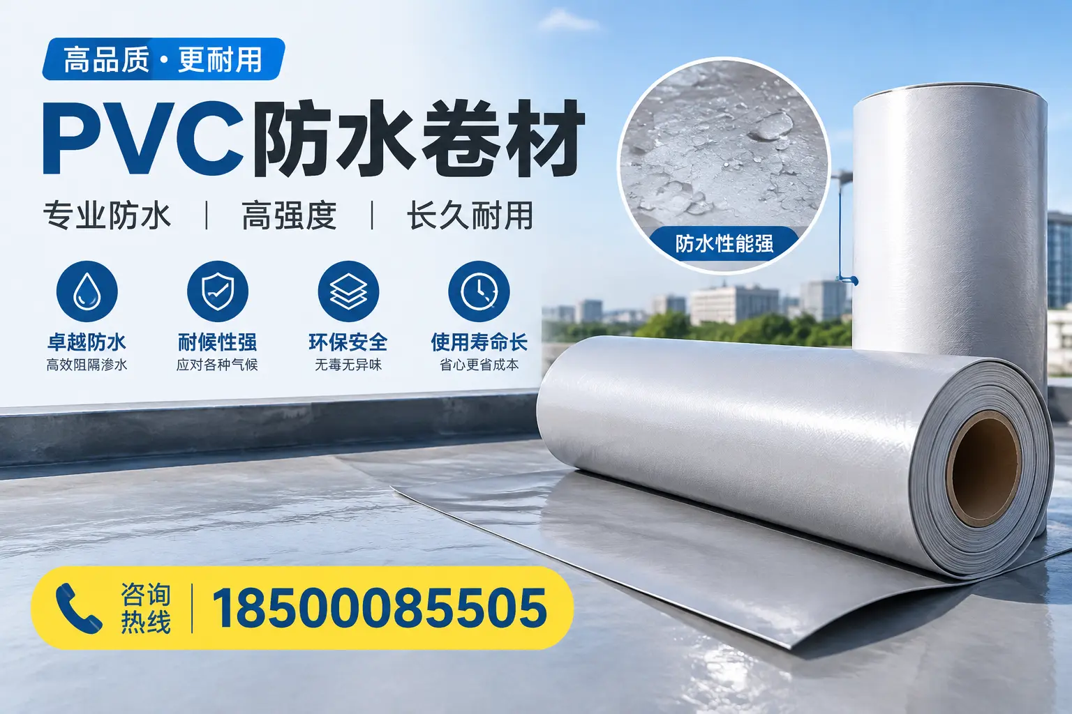 PVC防水卷材的安装方法与注意事项，德州用户必看
